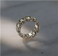 Ringe Maria e Luisa Jewels Dame in Silber Quarzo AA0138/V1 FUME' - AA0138/V1 FUME'